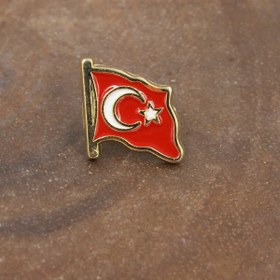 Resim Chantaky 089 5000 Gold Bayrak Yaka Rozeti 