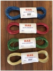 Resim Çelik Çamaşır Ipi 10 Metre 1 Adet 