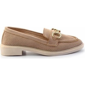 Resim Bej Kadın Loafer Ayakkabı K01362245702 Diğer 