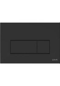 Resim Vitra Root Square Kumanda Paneli, Mat Siyah 740-2311 