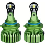 Resim Dashanshop 2 Adet Mylıt Kool 9012 Led Far Ampulü 60000lm 6500k Beyaz Kolay Kurulum 