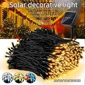 Resim 20/50/100/200 LED Dış Mekan Güneş Dekoratif Işıklar - 8 Renk Modlu Peri Dizüstü Işıklar, IP65 Su Geçirmez, Bahçe, Veranda, Çit ve Tatil Süslemeleri için İdeal, Festiv Outdoor Aydınlatma | Peri Dizüstü Işıklar | Güneş Enerjili Işıklar, Dış Mekan Aydınlatma Süslemeleri 