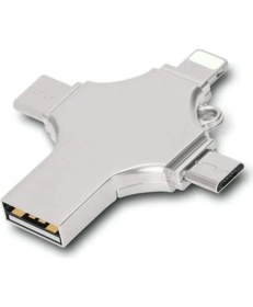 Resim Hobilinka Otg 4in1 Cep Telefonu Çok Fonksiyonlu USB Flash Bellek 64 GB Type-C, Micro Sd ve Kart Okuyucu 