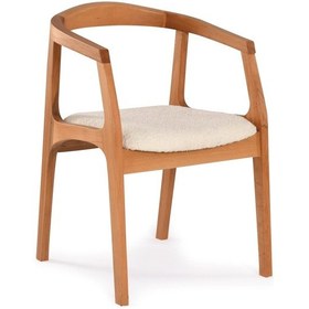 Resim Ahşap Ayaklı Zaya Sandalye Ahşap 