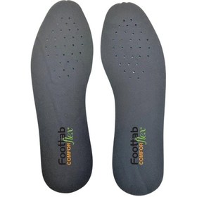 Resim Foottab Extra Anatomik Ayakkabı İçi Deri Tabanlık - Siyah 