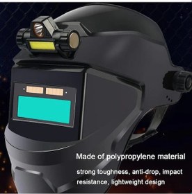 Resim Tongxida Büyük Kapasiteli Otomatik Kararan Yüz Maskesi - 130 C, Gerçek Renkli Kaynak Maskesi 