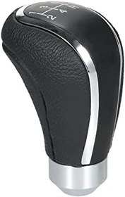 Resim Otomatik Vites Topuzu Araba Vites Topuzu Sopa Kafa Kolu Kolu Manuel Siyah GM için Değiştirme 