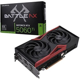 Resim Colorful Battle-AX GeForce RTX 5060 Ti NB DUO 8 GB - V GDDR7 128 Bit Gaming Ekran Kartı 