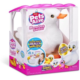 Resim Nessiworld PEL03000 Pets Alive Anne ve Yavru Ördekler 