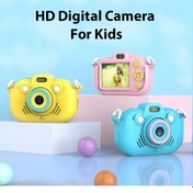Resim Dc502 2.4 İnç 16x Zoom 2.7k Video Kaydı Çocuk Dijital Fotoğraf Makinesi, Renk: Mavi Kart Yok Ab Tak 
