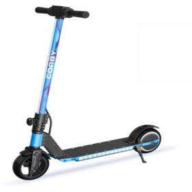 Resim Corby CS50 Elektrikli Çocuk Scooter Mavi 