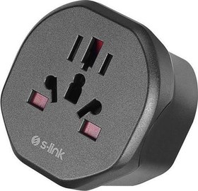 Resim Universal - İngiliz Çevirici Priz Adaptör 