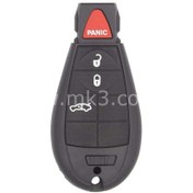 Resim Anahtar Vadisi Jeep Dodge Chrysler Fobik Kumanda 3+1 Buton Sedan Trunk Buton Tipi 433Mhz 