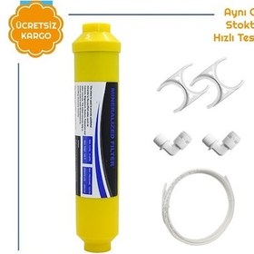 Resim Su Arıtma Cihazı Sarı Mineral Filtre Tam Set 6.Aşama 