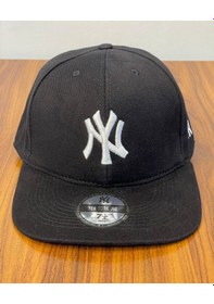 Resim Hamze Ny Yankees New York Nakış Hip Hop Snapback Rapper Şapka Cap Siyah - Beyaz 