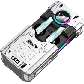 Resim Gomarkt Dx-08 Bluetooth Kulaklık Gri 