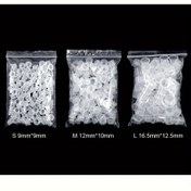 Resim 100 adet Premium Dövme Mürekkep Kapları - 9/12/15mm Uyumlu Kapaklar Dövme Makineleri İçin, Dayanıklı Plastik, Kolay Tutuş Tasarımı, Pil Gerekmez - Profesyonel Sanatçılar ve Başlangıç Seviyesindeki Sanatçılar İçin Temel Araçlar & Aksesuarlar, Dövme Malzemeleri 