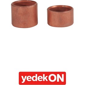 Resim Sac Kapsül Metal Akim Başlığı Sıkma Borusu 