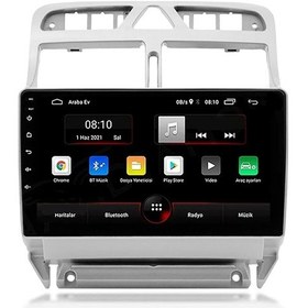 Resim Peugeot 307 Android 6gb Ram 128gb Rom Carplay 8 Çekirdek Carplay Navigasyon Multimedya Oto Teyp 