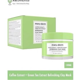 Resim Kahve Özü + Yeşil Çay Özü Ferahlatıcı Kil Maskesi 100 ml 