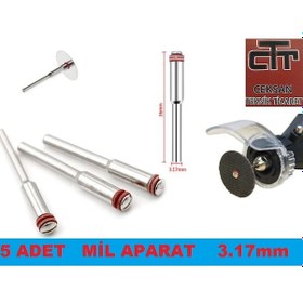 Resim Gravür Mandren- 3.17Mm Mil Mandren-Pim Aparat 