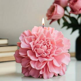Resim 1 Adet 3D Karanfil Çiçeği Mum ve Sabun Kalıbı - Yüksek Kaliteli Silikon Düz Tabanlı Tasarım, El Yapımı Sanatlar için Detaylı Çiçek Deseni, Mumluk, Banyo Bombaları İçin - Yeniden Kullanılabilir, Kolay Sökme, Çoklu Renk Seçenekleri 