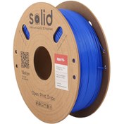 Resim Solid Filament Solid Hyper PLA+ Mavi Filament 1.75mm - 1Kg 