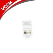 Resim NM005 20li RJ45 8P8C Cat5e-UTP-RJ45-Fu Konnektör Vcom