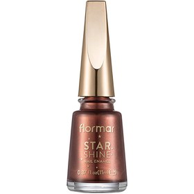Resim Flormar Star Shine Yoğun Pigmentli ve Metalik Görünümlü Oje 005 Bronze Flash 
