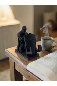 Resim DDM GLOBAL Şövalye Figürlü Telefon & Tablet Standı Masaüstü Dekoru 