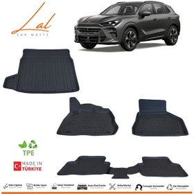 Resim Cupra Terramar 3d Havuzlu Paspas Alt Kademe Bagaj Havuzu Seti 2024 Ve Sonrası Uyumlu 