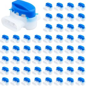 Resim Skyeyyt Robotik Çim Biçme Makinesi Konektörleri 3 Pin 314 Kablo Bağlantısı Gardena/husqvarna/worx 100 Pcs Için Terminal Tel Konektörleri (Yurt Dışından) 