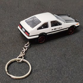 Resim 1 Adet Vintage Tarzı 1:64 Ölçekli Döküm Araba Modeli Anahtarlık - Koleksiyoncular, Sırt Çantası Süsleri ve Araba Dekorasyonları İçin Mükemmel, En İyi Noel Hediyesi 
