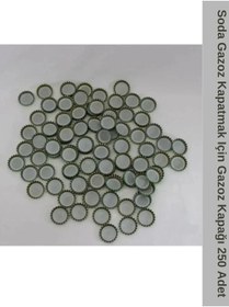 Resim Ermiya Soda Gazoz Kapatmak Için Gazoz Kapağı 250 Adet Kapak+Açaçak Bedava 