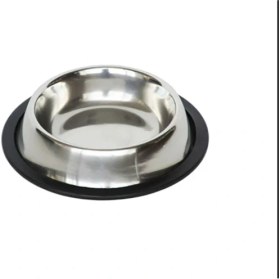 Resim Akıllı Durak Paslanmaz Çelik Metal Mama Kabı 34 Cm. 