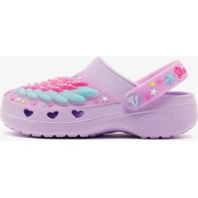 Resim Skechers Sweetheart Büyük Kız Çocuk Mor Işıklı Sandalet 308367L Lvmt 