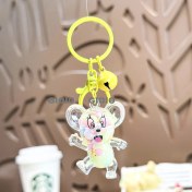 Resim Silver1 Iyi Şanslar Bebek Sevimli Karikatür Peluş Bebek Çanta Kolye Kız Öğrenci Bebek Asılı Anahtar (Yurt Dışından) 