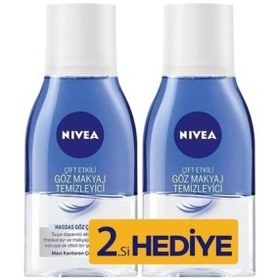 Resim Nivea Çift Etkili Göz Makyaj Temizleyici 2x125ml 