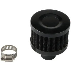 Resim Black-akzz Araba Modifikasyonu Hava Filtresi Modifikasyonu Küçük Mantar Kafa Hava Filtresi Mantar Kafa 12mm Hava Fi 