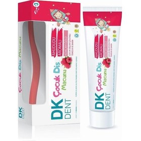 Resim Dermokil DK Dent Ahududu Aromalı ve Adaçayı Özlü Çocuk Diş Macunu 50 ML + Diş Fırçası 