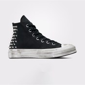 Resim Converse Chuck 70 Studded Kadın Siyah Sneaker Düz A07207c Siyah 