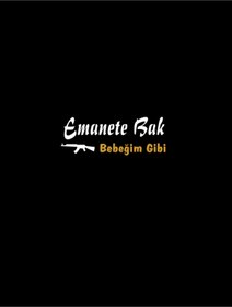 Resim TORQUE Emanete Bak Bebeğim Gibi Araç Yazısı 35x13cm 