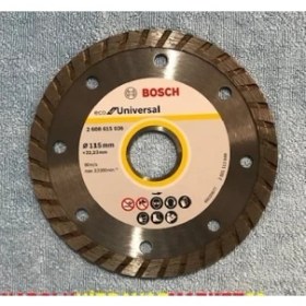 Resim Bosch 115 mm Beton Seramik Granit Mermer Kesici Elmas Testere 