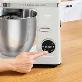Resim Karaca Mastermaid Chef Ultra D2000W Dijital Ekranlı Hamur Yoğurma Makinesi Starlight 7l 