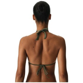 Resim Penti Zeytin Yeşili Marcelina Üçgen Bikini Üstü 