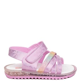 Resim Minican ŞA B K MNC Bebe Kız Çocuk Düz Sandalet Pembe 