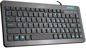 Resim Everest KB-410 Siyah USB Q Mini Klavye 