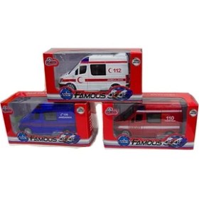 Resim Vardem Oyuncak Tın - 588B KutuluC - B 1:30 Ambulans Polis Jandarma 