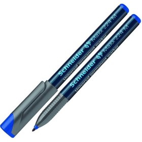 Resim Schneider Asetat Kalemi Permanent M Seri 1 MM Mavi 224 
