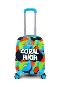 Resim Coral High Kids Grafiti Desenli Çocuk Valizi 16795 Çok Renkli 